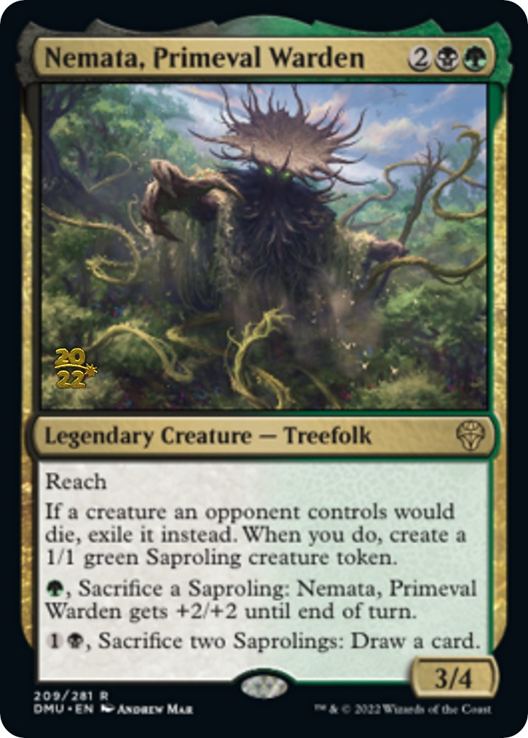 Nemata, Primeval Warden [Dominaria United Prerelease Promos] | Exor Games Truro