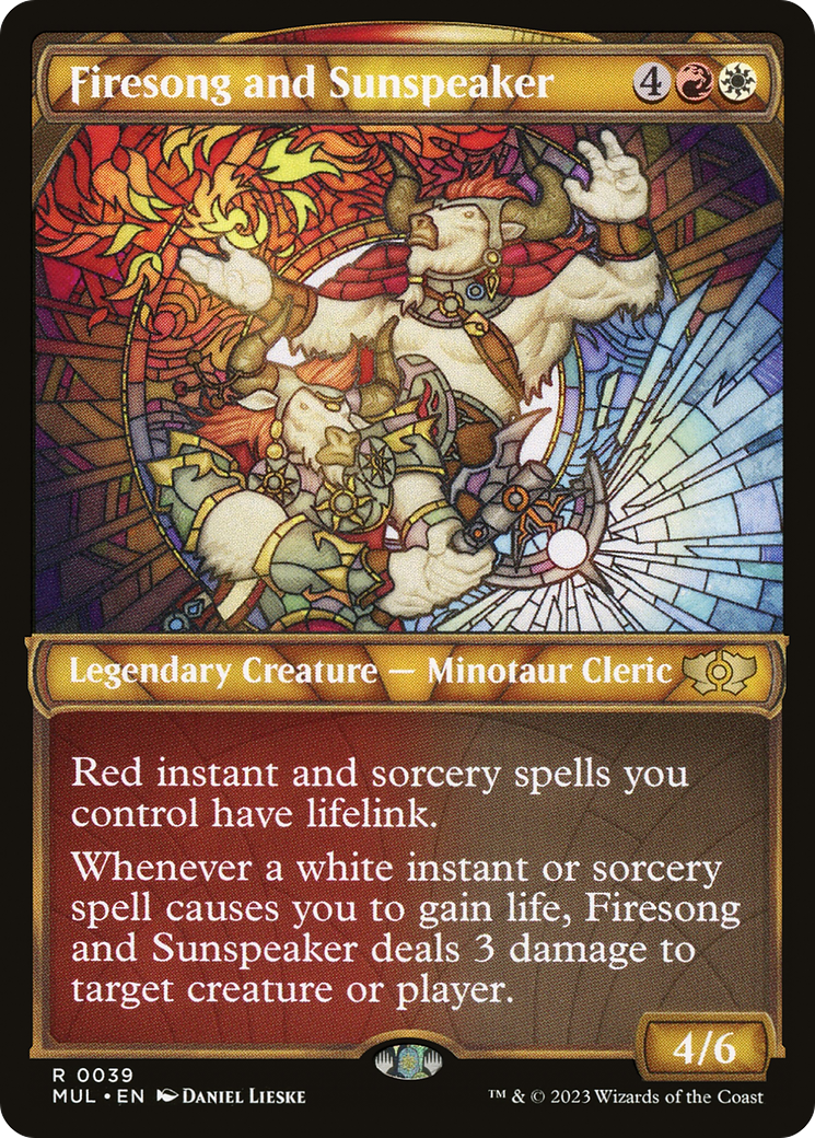 Firesong and Sunspeaker [Multiverse Legends] | Exor Games Truro