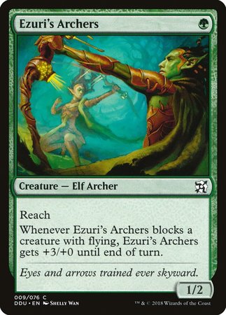 Ezuri's Archers [Duel Decks: Elves vs. Inventors] | Exor Games Truro