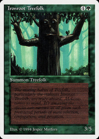 Ironroot Treefolk [Summer Magic / Edgar] | Exor Games Truro