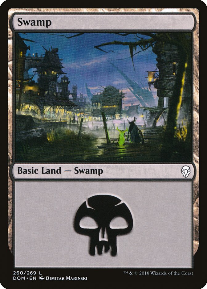 Swamp (260) [Dominaria] | Exor Games Truro