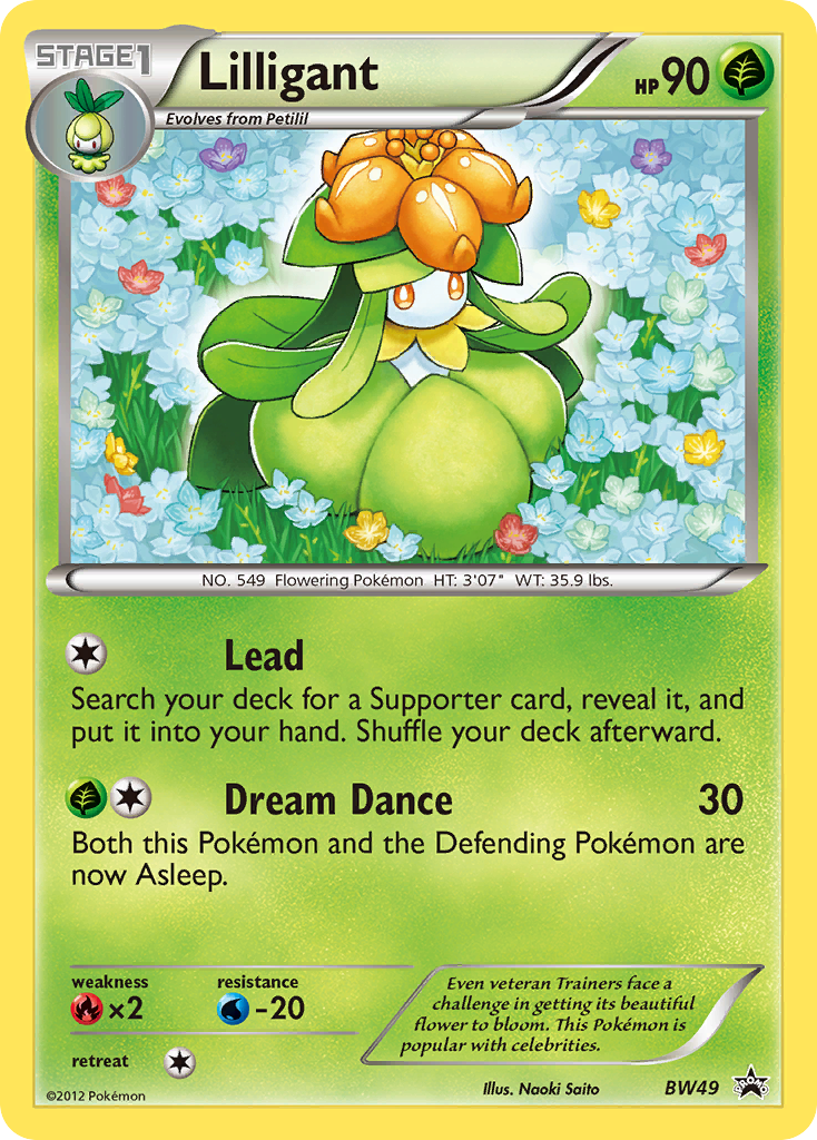 Lilligant (BW49) [Black & White: Black Star Promos] | Exor Games Truro