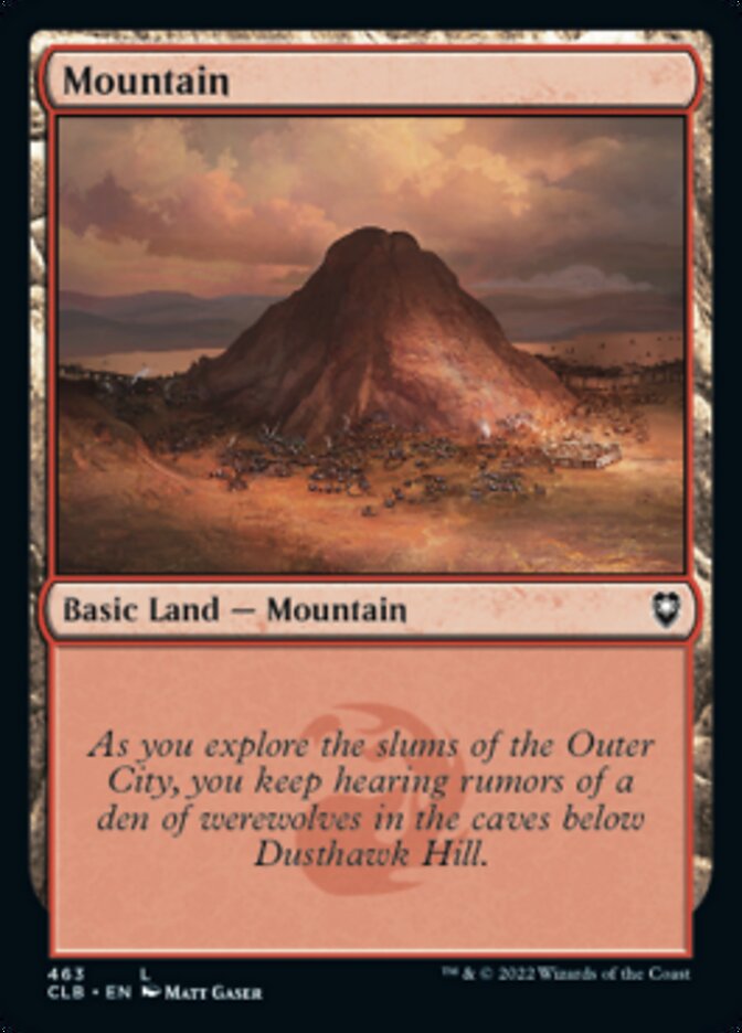 Mountain (463) [Commander Legends: Battle for Baldur's Gate] | Exor Games Truro