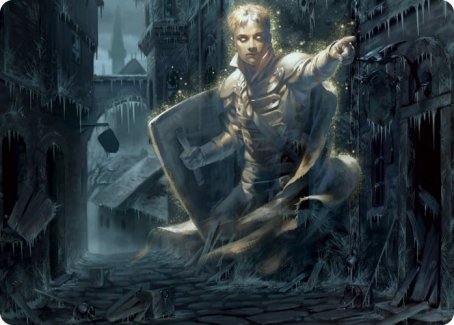 Dennick, Pious Apparition Art Card [Innistrad: Midnight Hunt Art Series] | Exor Games Truro