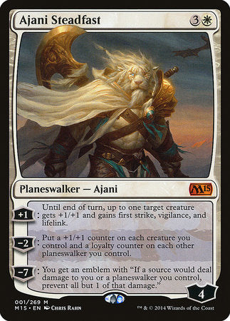 Ajani Steadfast [Magic 2015] | Exor Games Truro