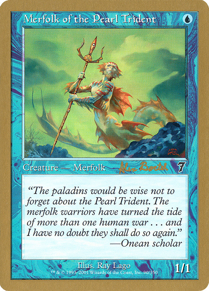 Merfolk of the Pearl Trident (Alex Borteh) [World Championship Decks 2001] | Exor Games Truro