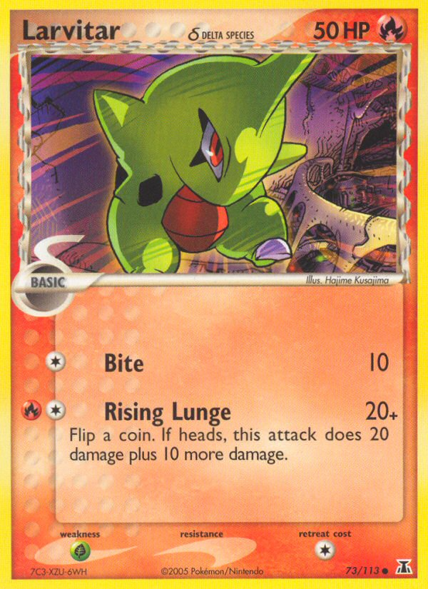 Larvitar (73/113) (Delta Species) [EX: Delta Species] | Exor Games Truro