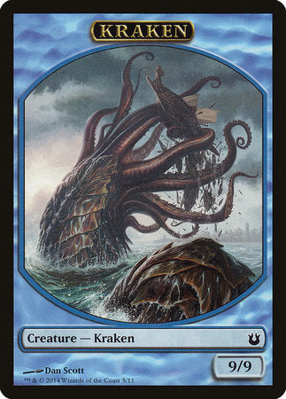 Kraken Token [Born of the Gods Tokens] | Exor Games Truro