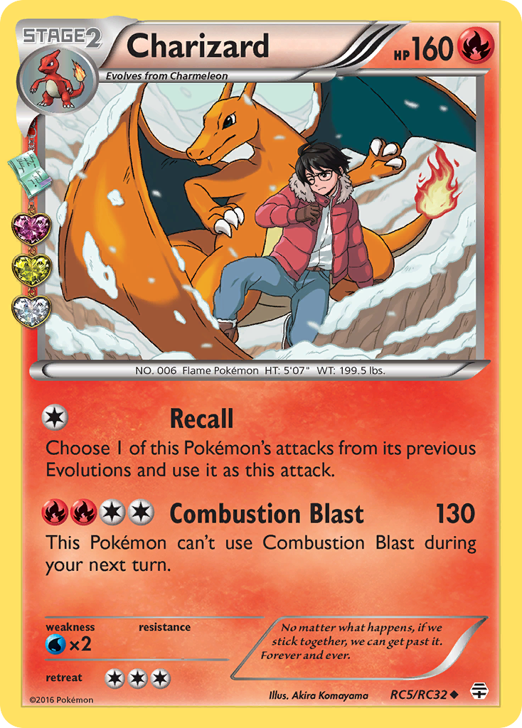 Charizard (RC5/RC32) [XY: Generations] | Exor Games Truro