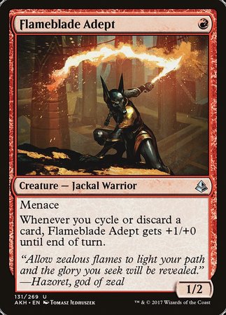 Flameblade Adept [Amonkhet] | Exor Games Truro