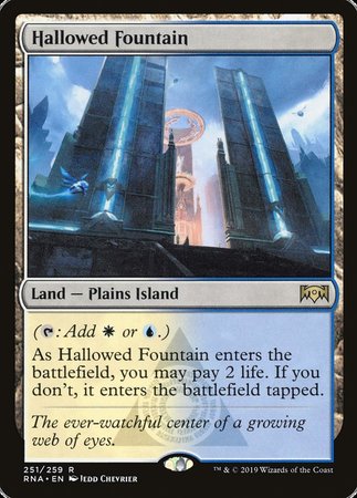 Hallowed Fountain [Ravnica Allegiance] | Exor Games Truro