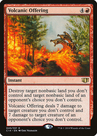 Volcanic Offering [Commander 2014] | Exor Games Truro