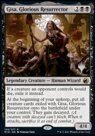 Gisa, Glorious Resurrector (Promo Pack) [Innistrad: Midnight Hunt Promos] | Exor Games Truro