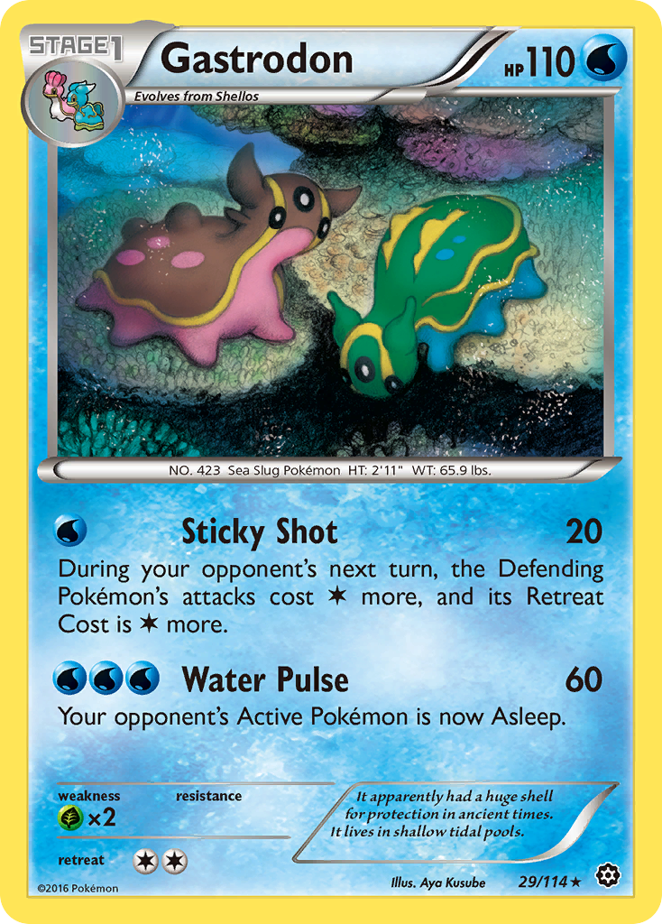 Gastrodon (29/114) [XY: Steam Siege] | Exor Games Truro