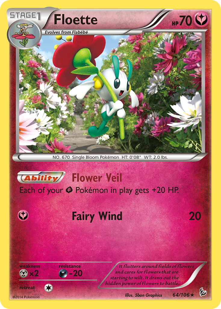 Floette (64/106) [XY: Flashfire] | Exor Games Truro