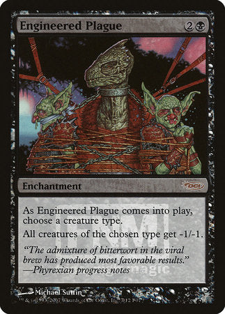 Engineered Plague [Friday Night Magic 2007] | Exor Games Truro