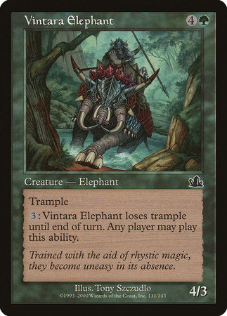 Vintara Elephant [Prophecy] | Exor Games Truro