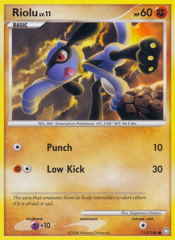 Riolu (117/146) [Diamond & Pearl: Legends Awakened] | Exor Games Truro