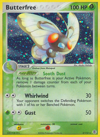 Butterfree (2/112) [EX: FireRed & LeafGreen] | Exor Games Truro