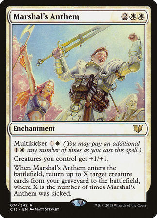Marshal's Anthem [Commander 2015] | Exor Games Truro
