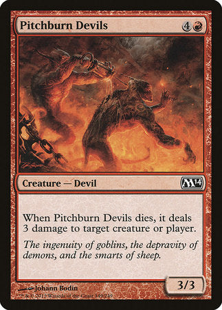 Pitchburn Devils [Magic 2014] | Exor Games Truro