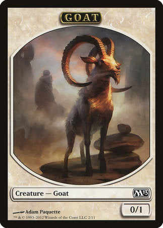 Goat Token [Magic 2013 Tokens] | Exor Games Truro