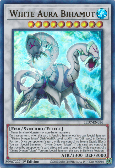 White Aura Bihamut [LED7-EN056] Ultra Rare | Exor Games Truro