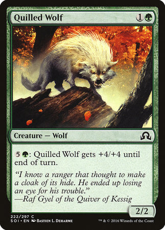 Quilled Wolf [Shadows over Innistrad] | Exor Games Truro