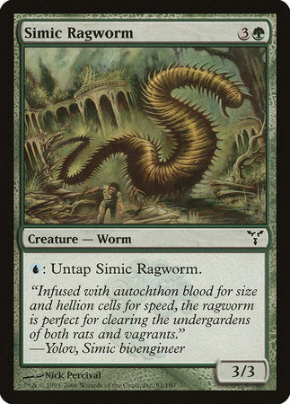 Simic Ragworm [Dissension] | Exor Games Truro