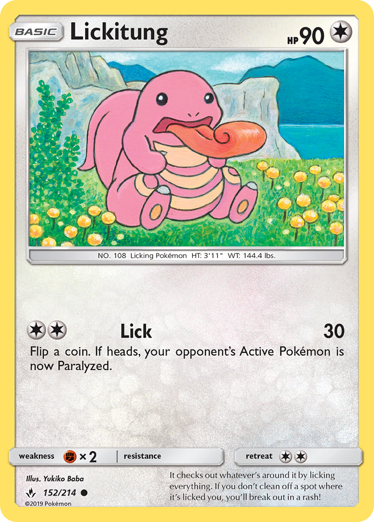 Lickitung (152/214) [Sun & Moon: Unbroken Bonds] | Exor Games Truro