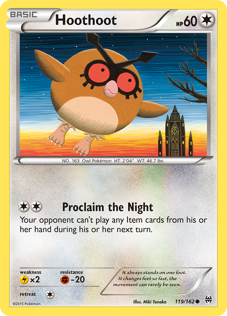 Hoothoot (119/162) [XY: BREAKthrough] | Exor Games Truro