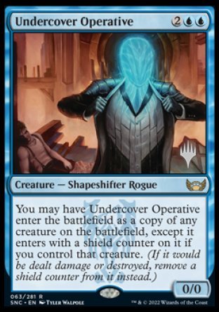 Undercover Operative (Promo Pack) [Streets of New Capenna Promos] | Exor Games Truro