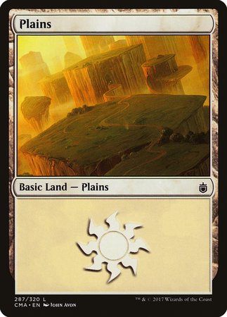 Plains (287) [Commander Anthology] | Exor Games Truro