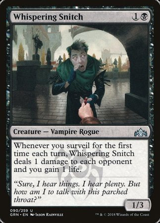 Whispering Snitch [Guilds of Ravnica] | Exor Games Truro