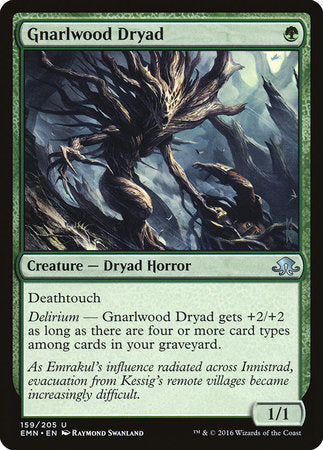 Gnarlwood Dryad [Eldritch Moon] | Exor Games Truro