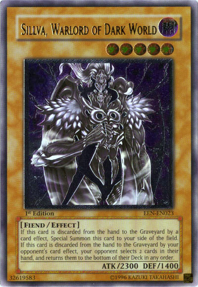 Sillva, Warlord of Dark World [EEN-EN023] Ultimate Rare | Exor Games Truro