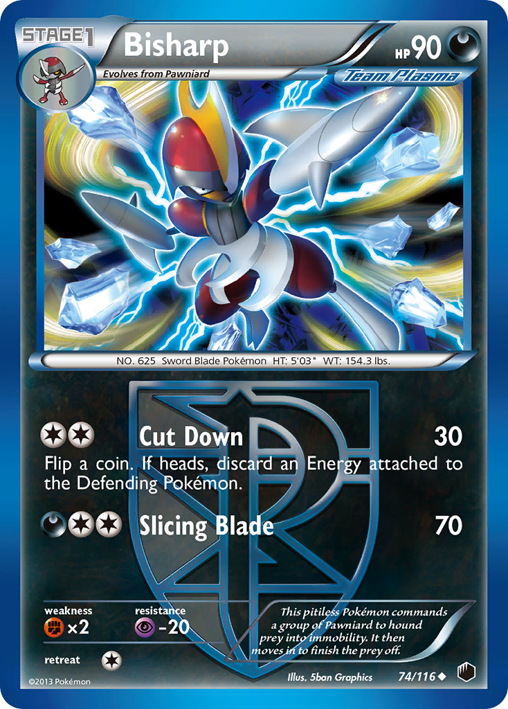 Bisharp (74/116) [Black & White: Plasma Freeze] | Exor Games Truro