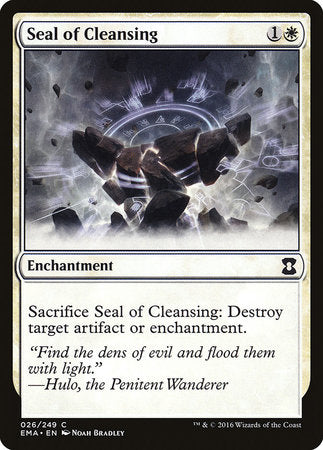 Seal of Cleansing [Eternal Masters] | Exor Games Truro