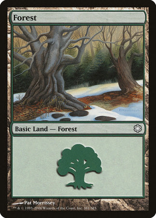 Forest (381) [Coldsnap Theme Decks] | Exor Games Truro