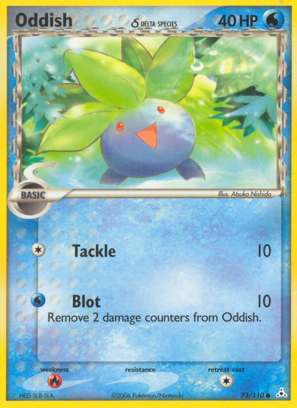 Oddish (73/110) (Delta Species) [EX: Holon Phantoms] | Exor Games Truro