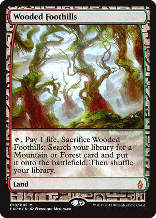 Wooded Foothills [Zendikar Expeditions] | Exor Games Truro