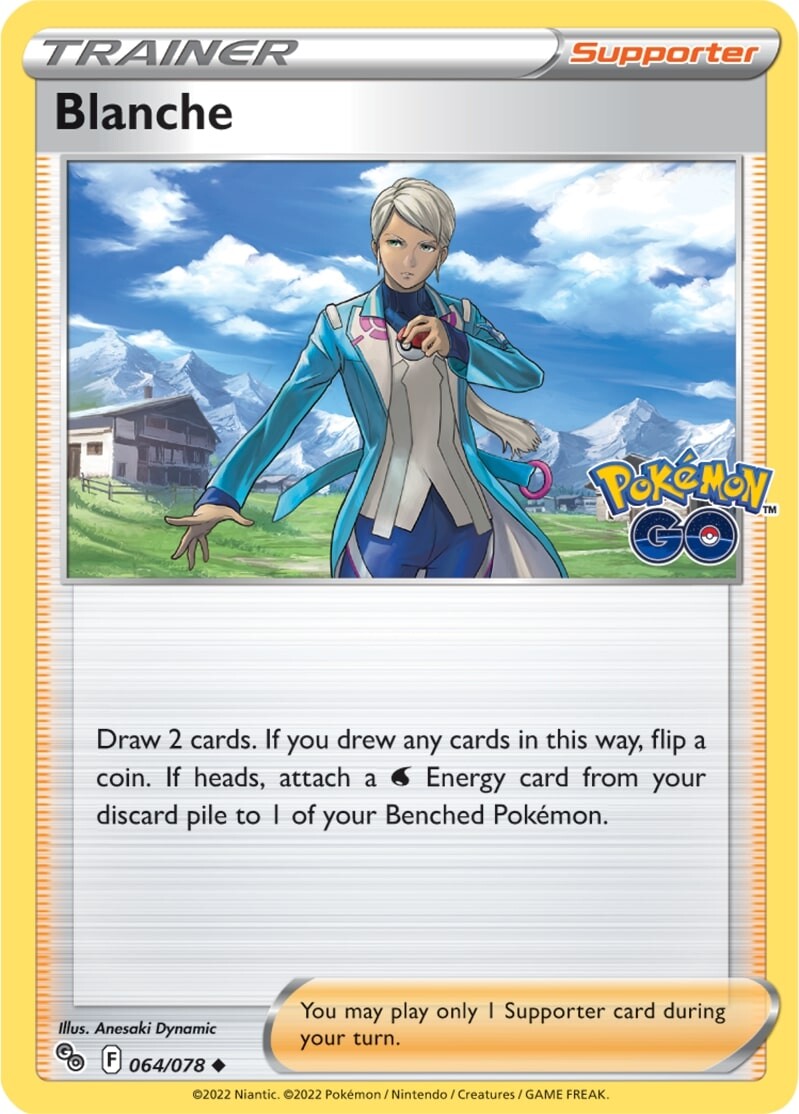 Blanche (064/078) [Pokémon GO] | Exor Games Truro