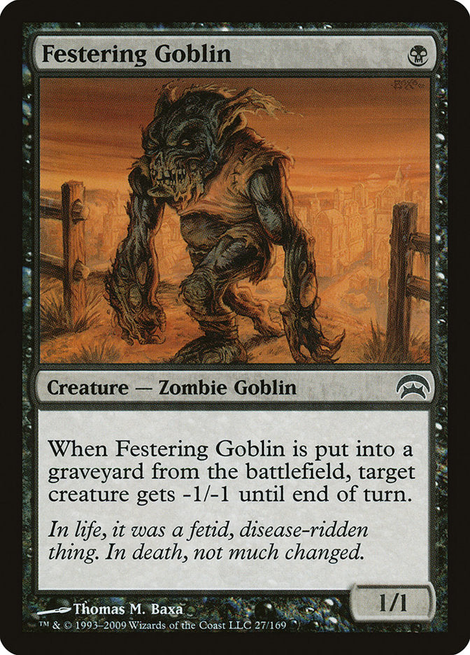 Festering Goblin [Planechase] | Exor Games Truro