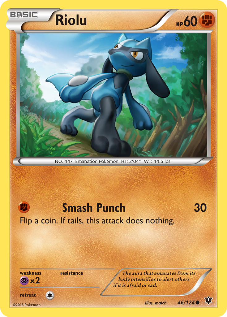 Riolu (46/124) [XY: Fates Collide] | Exor Games Truro