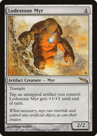 Lodestone Myr [Mirrodin] | Exor Games Truro