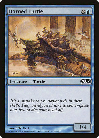 Horned Turtle [Magic 2010] | Exor Games Truro