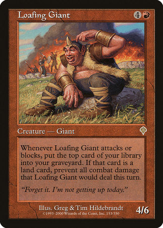 Loafing Giant [Invasion] | Exor Games Truro