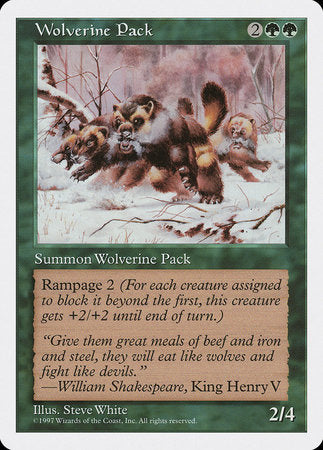 Wolverine Pack [Fifth Edition] | Exor Games Truro