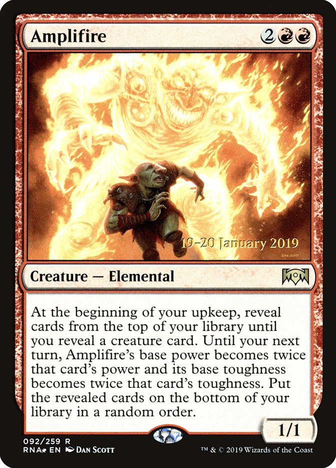 Amplifire [Ravnica Allegiance Prerelease Promos] | Exor Games Truro