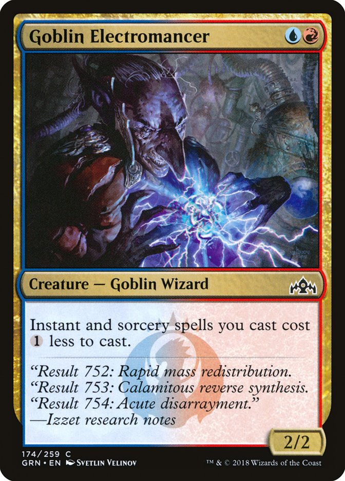 Goblin Electromancer [Guilds of Ravnica] | Exor Games Truro